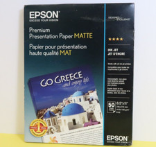 EPSON PREMIUM PRESENTATION PAPER MATTE  WORKS ON ALL INKJET PRINTERS 