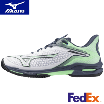Mizuno Tennis Shoes WAVE EXCEED TOUR 6 OC 61GB2472 37 White/ Mint