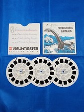 View Master 21 Stereo Pictures Prehistoric Animals FAST SHIPPING