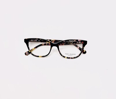 Ted Baker Brille Mondottica 9124 Senna Orange Marmor 5216 Neu ohne Etui