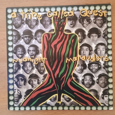 A Tribe Called Quest    Midnight Marauders LP US-1993 1st PRESS NM/VG+