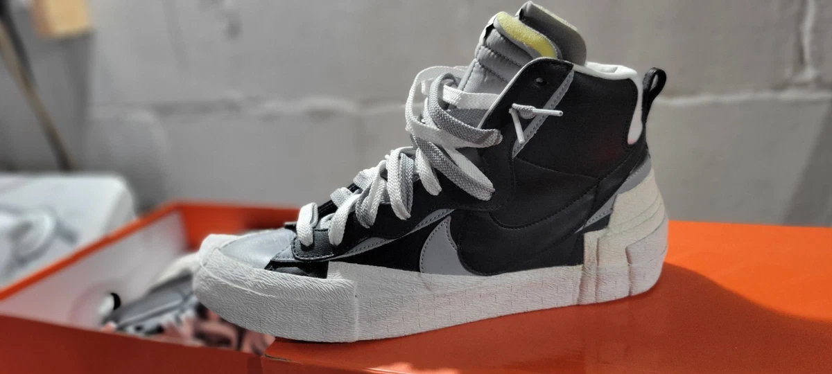 Nike sacai x Blazer Mid Black Grey - огромный выбор по лучшим