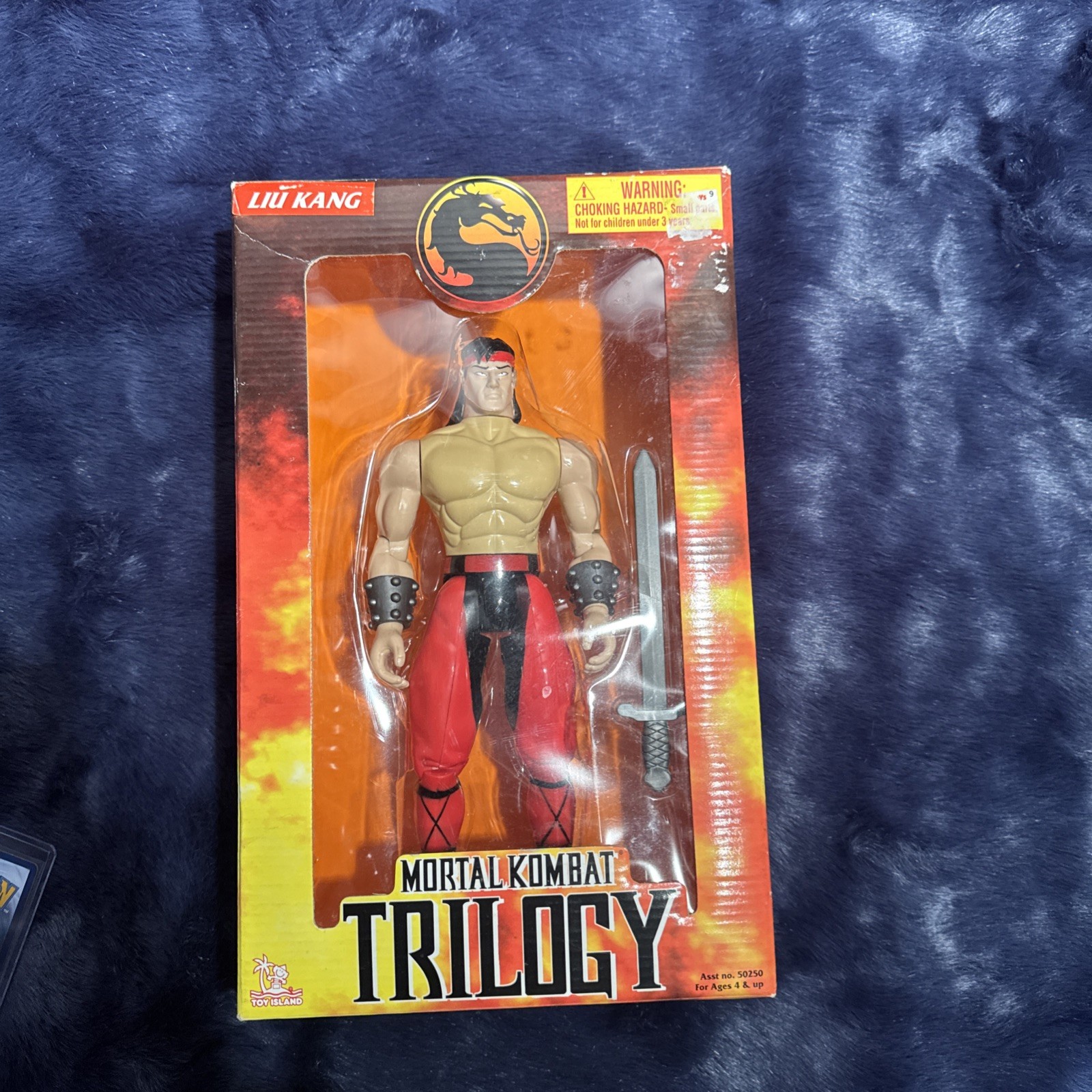 Mortal Kombat Trilogy Liu Kang Toy Island