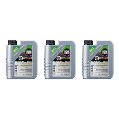 Liqui Moly 3L Engine Motor Oil - Special Tec AA 5W-30 (3x1L)