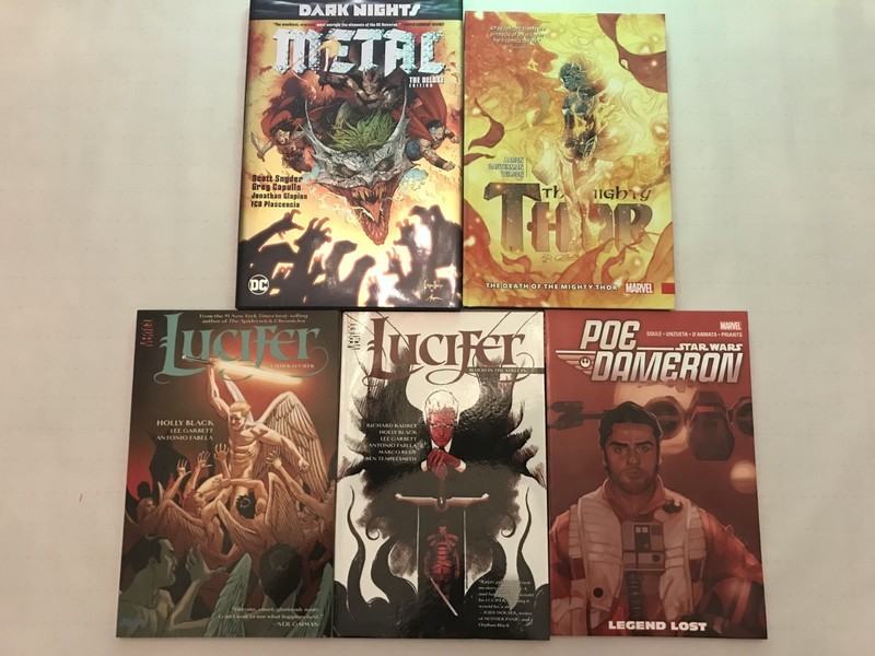 Dark Nights Metal - The Death of the Mighty Thor - Hard Cover - Poe Dameron  LOT