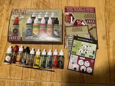 Army Painter WP8020 Wargames Hobby Starter Paint Set Warpaints Acrylic Open Box