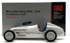 CMC M-065 1:18 Scale Mercedes-Benz W25 1934 White Limited Edition Diecast Model