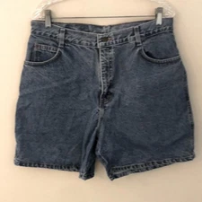 Gitano retro Blue Denim Jeans zip button fly front back pockets 6” inseam SZ 16