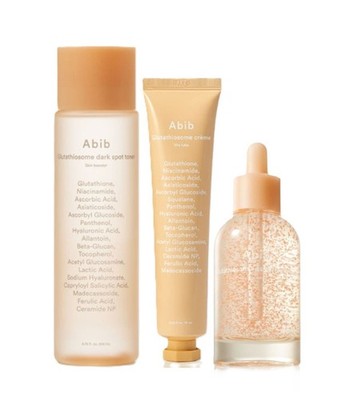 Abib Glutathiosome Blemish Set: Serum 50ml + Toner 200ml + Cream 75ml K-Beauty