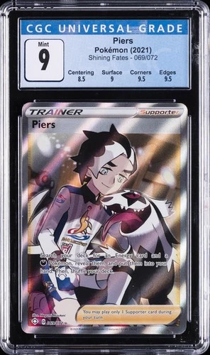 2021 POKEMON SHINING FATES #69 PIERS CGC 9
