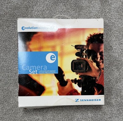 SENNHEISER EVOLUTION EW100 ENG G2 DYNAMIC MIC CAMERA SET. STILL IN BOX