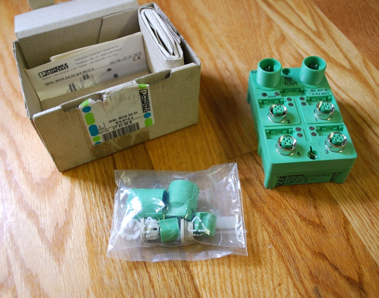 Phoenix Contact InterBus IBSL Box 24 DI 8/4-M12-2 Module - NEW