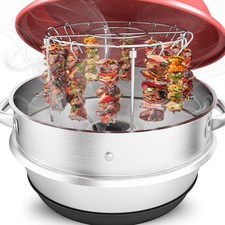 Spießhalter für Omnia Campingbackofen, Zubehör, Camping, 20 Edelstahl-Spieße