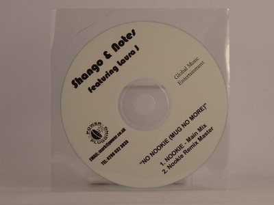 SHANGO AND NOTES FT LAURA J NO NOOKIE (E99) 2 Track Promo CD Single including Pl