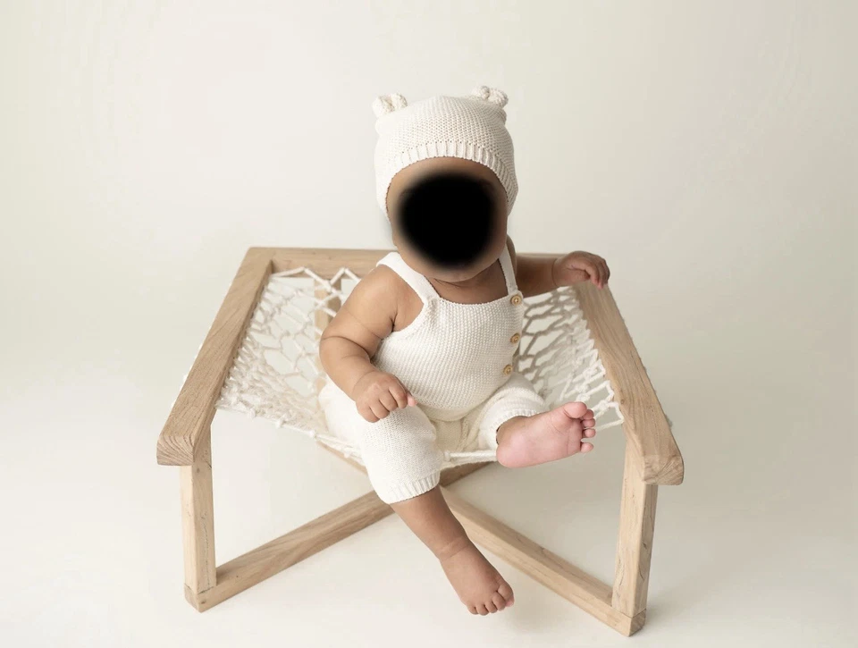 Hello Little Props Baby Web, Photography Prop, Newborn/ Sitter NEW - Image 2 of 4