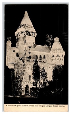 Ginger Bread Castle Hamburg NJ Joseph Urban Uneeda Bakers Postcard