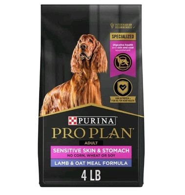 Purina Pro Plan Sensitive Skin & Stomach Salmon & Rice Adult Dry Dog Food 4 lbs