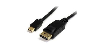 StarTech MDP2DPMM6 Mini DisplayPort to DisplayPort 1.2 Adapter Cable - Black