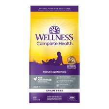 Complete Senior Dry Cat Food, Natural, Grain Kibble, Chicken Recipe, 5.5 lb Bag 5.36 per pound
