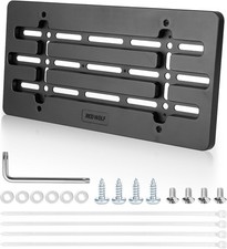 License Plate Tag Holder Mount Relocator Adapter Bumper W Screws For Infiniti License Plate Tag Holder Mount Relocator Adapter Bumper W Screws For Infiniti