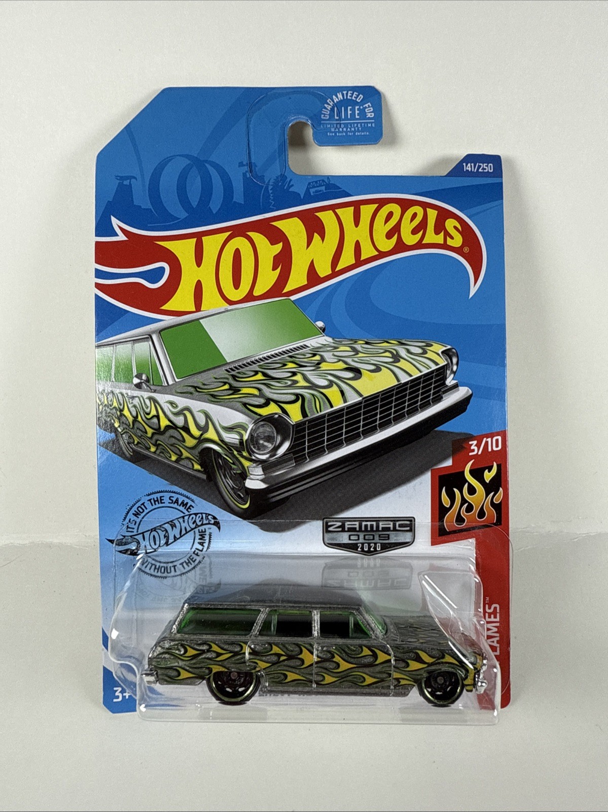 Hot Wheels 2020 Zamac ’64 Chevy Nova Wagon HC33