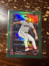 2025 Topps Series 2 Yusei Kikuchi - Rainbow Foil - Green /99