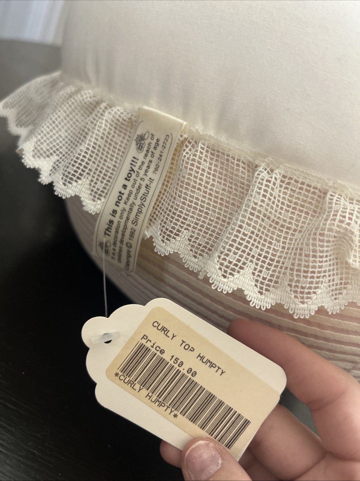 Humpty Dumpty Simply Stuff-it Vintage Nursery Decor