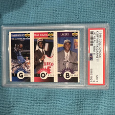 1996 KOBE BRYANT COLLECTORS CHOICE MINI KEVIN GARNETT ROOKIE CARD MINT PSA 9. rookie card picture