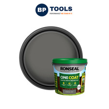 Ronseal KCB81745031080081 One Coat Shed & Fence Protection Charcoal Grey 5 Litre