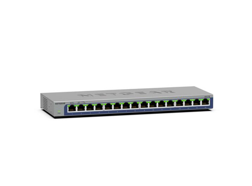 NETGEAR ProSafe GS116 16-Port Gigabit Ethernet Switch – Unmanaged, Metal Case - Picture 2 of 6