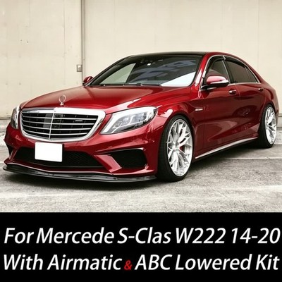 for MERCEDES S CLASS W222 2014 - 2021 ABC Air Suspension Lowering