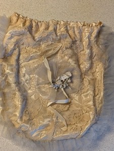 Vintage Bridal Money, card bag  1953