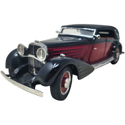 Franklin Mint 1939 Maybach Zeppelin 1:24 Limited Edition 2001 Burgundy Black