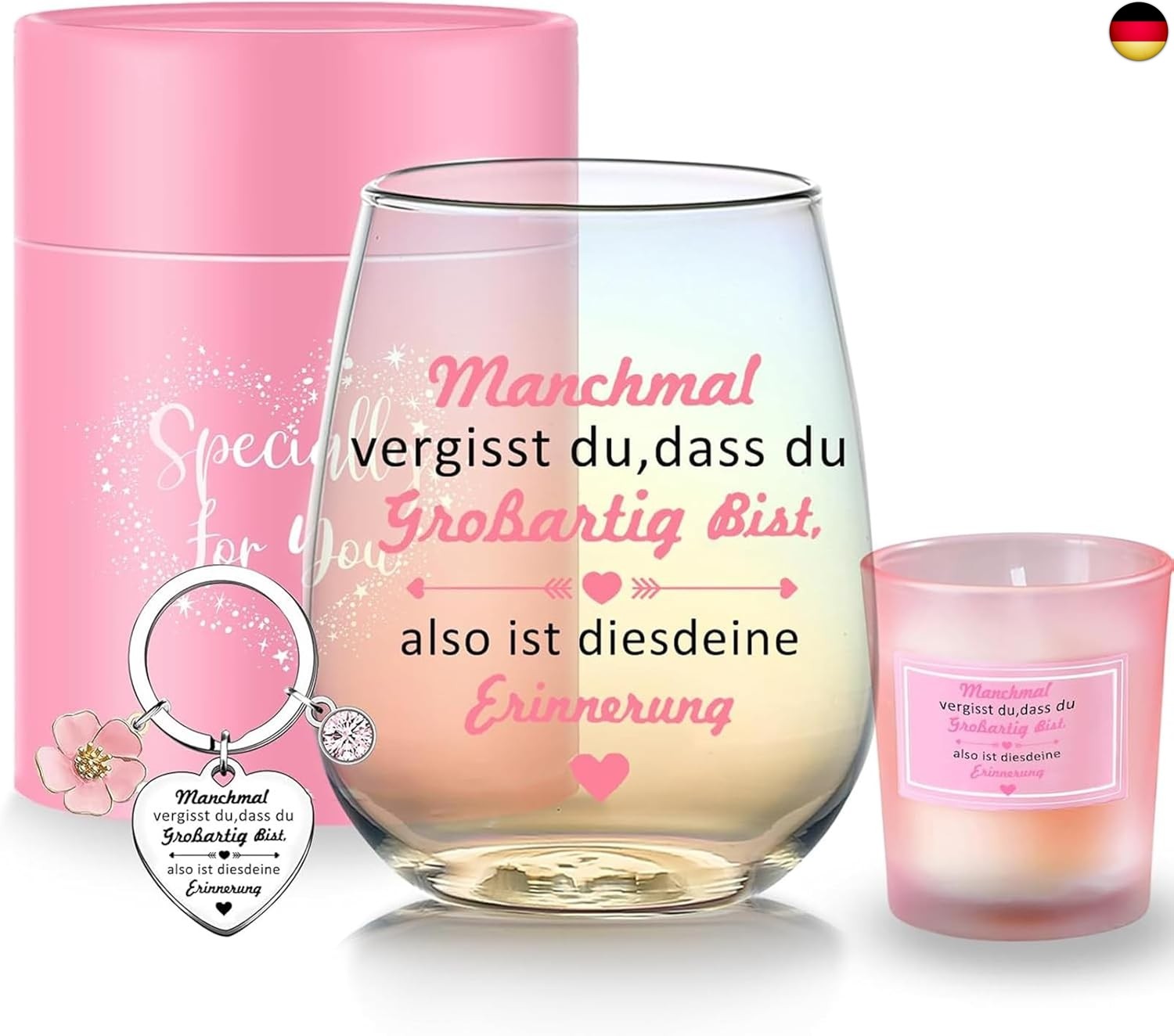 Geschenke für Frauen Freundin Geburtstagsgeschenk für Frauen Weingläser Beste Fr