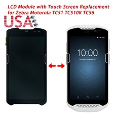 For Zebra TC51 TC510K TC56 LCD Display Module Screen with Touch Screen Digitizer