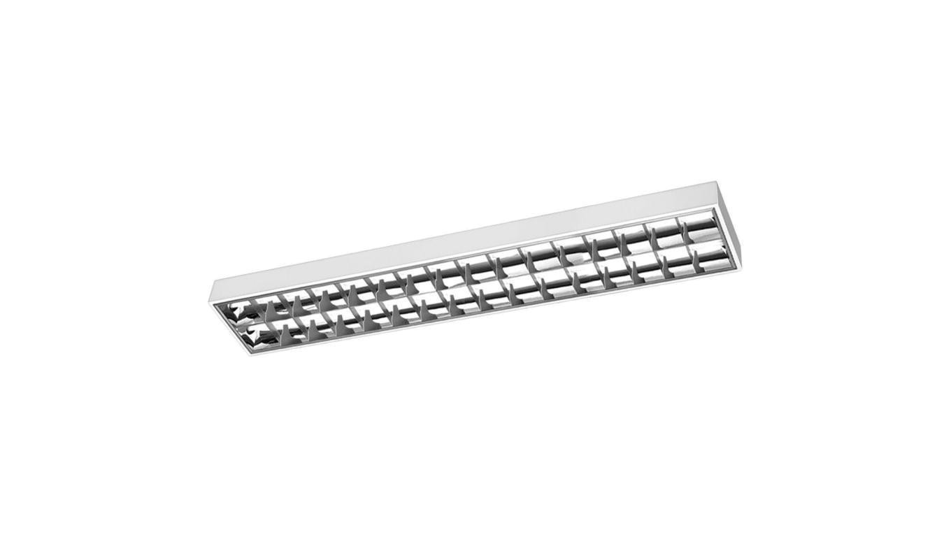 5902801041839 Oprawa sufitowa pusta na 2x T8-J LED, G13, AC220-240V, IP65, ABS/P