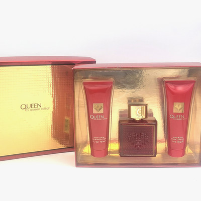 Queen Latifah Perfume Eau De Parfum Spray 3.4 oz Body Lotion Butter Set RARE