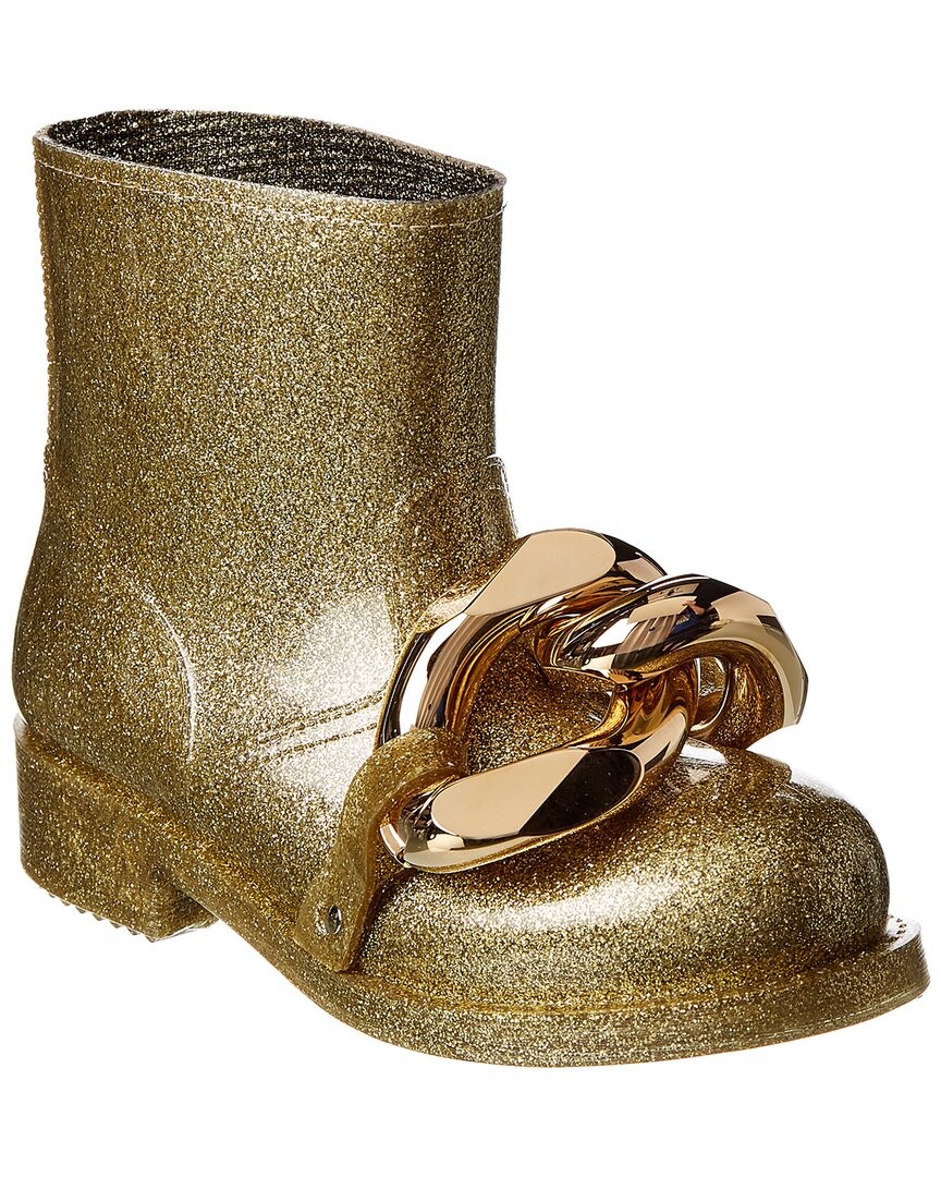 Jw Anderson Chain Rubber Boot Women's Gold 35