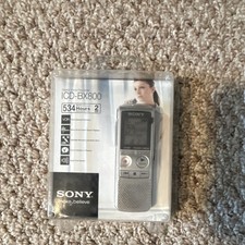 Sony ICD-BX800 Handheld Digital Voice Recorder 2GB 534hr Voice-Activated USB