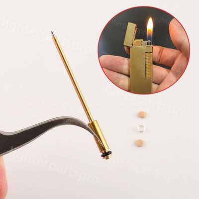 Complete Straight Regular Fire Needle System for Dunhill Rollagas Lighter Parts