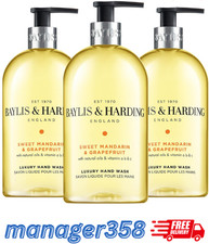 500ml x 3 Jasmine & Grapefruit Antibac Hand Wash Liquid Soap - Free Delivery UK 4.11 per litre