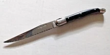 Laguiole Fix Blade Knife Jean Dubost France 4 1/2" Blade, 4 1/2" Handle