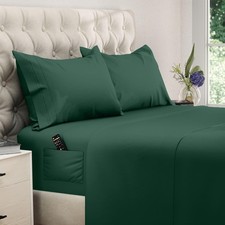 DREAMCARE Queen Size Sheets - Cooling Bed Sheets - 4pcs Set - up to 15 Deep P...