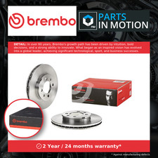 2x Brake Discs Pair Vented Front 240mm 09.4959.10 Brembo Set FAM8970 GBD90607