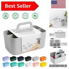 Effortless Organization with Stackable Multipurpose Caddy - BPA-Free Plastic