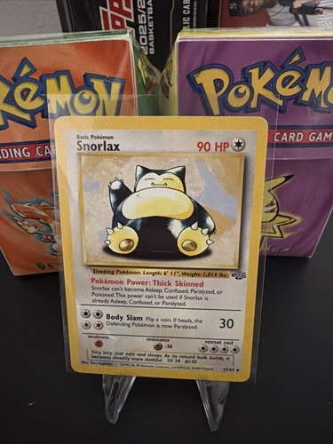 Snorlax Base Set 2 Non-Holo Rare Card 30 /1 30