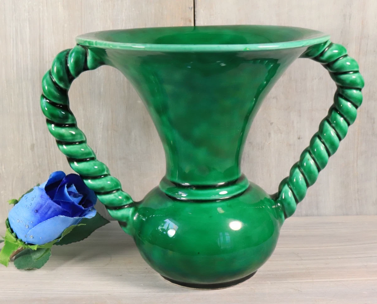 Grand Vase Vintage Avec Anse – Céramique – Occasion