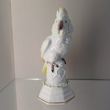 Rosenthal Ottmar Obermaier Große Porzellanfigur Kakadu farbig 1. Wahl