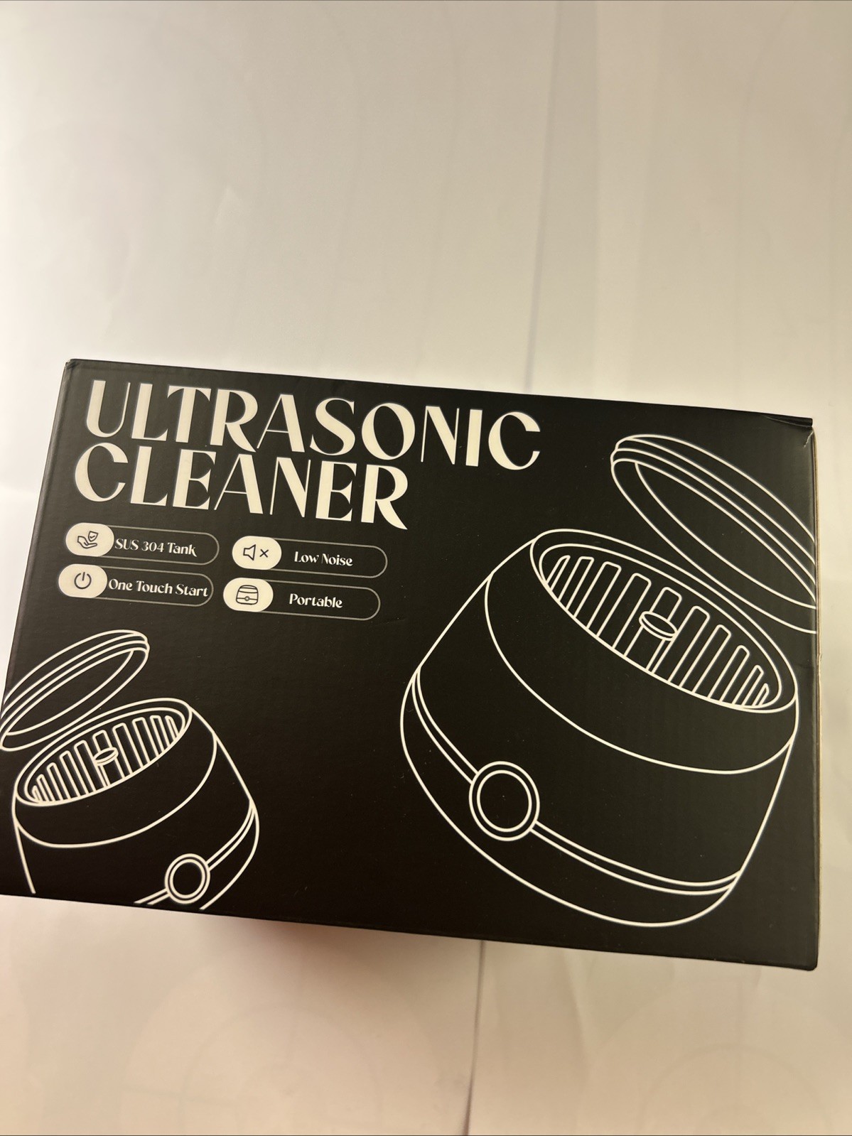 Dental Ultrasonic Retainer Cleaner Machine: Nicwell 200ML Dental Cleaning Pod fo