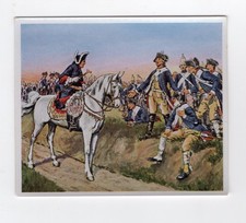 German History Trade Card. #87 The morning after the raid at Hochkirch